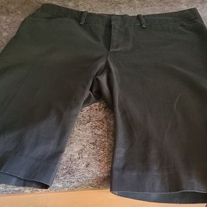 Dark olive green shorts